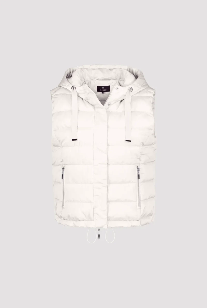 Monari Steppweste Mit Zierband