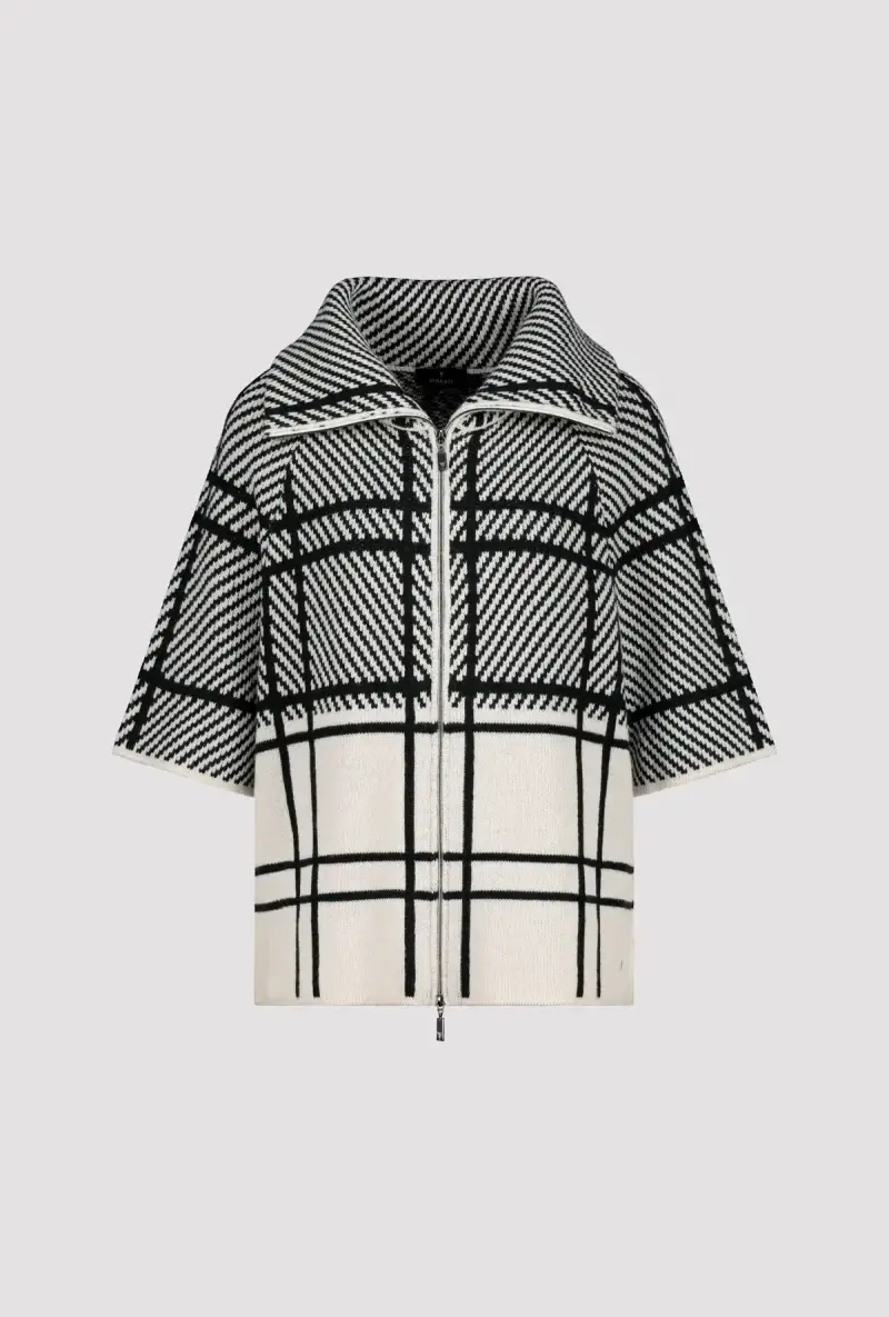 Monari Strickcape Karo