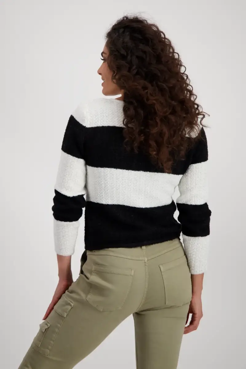 Monari Strickjacke Mit Fransen