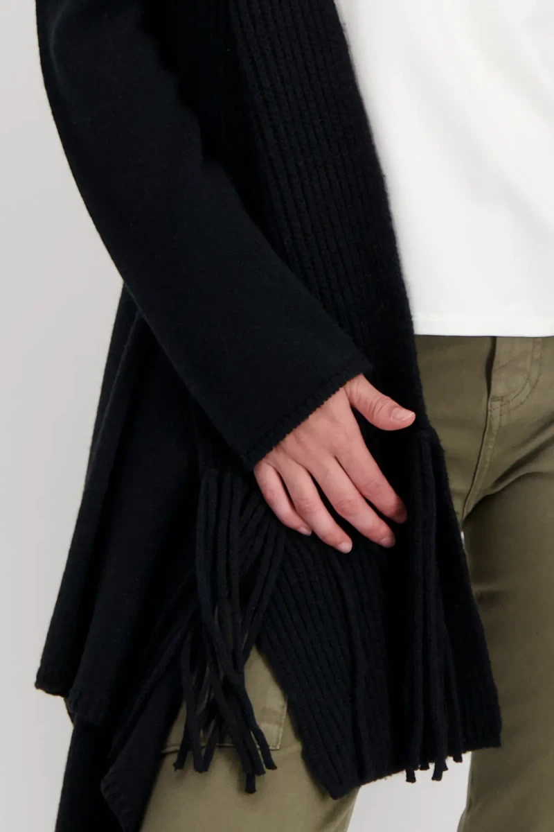 Monari Strickjacke Mit Schalkragen