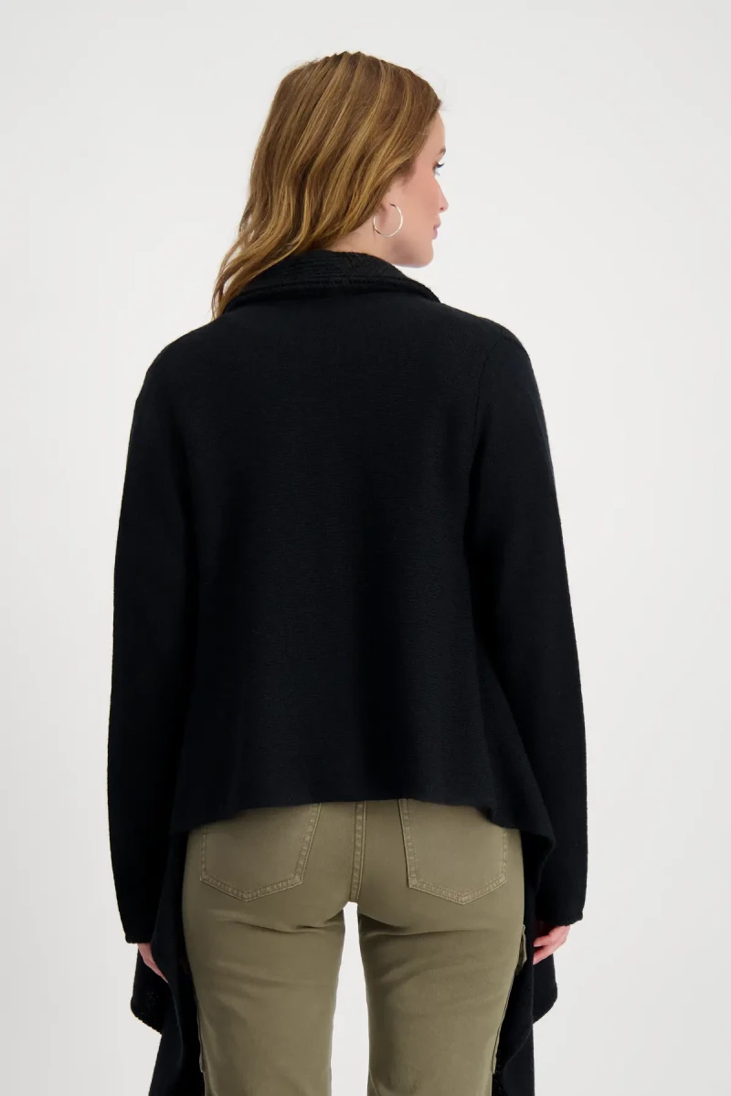 Monari Strickjacke Mit Schalkragen