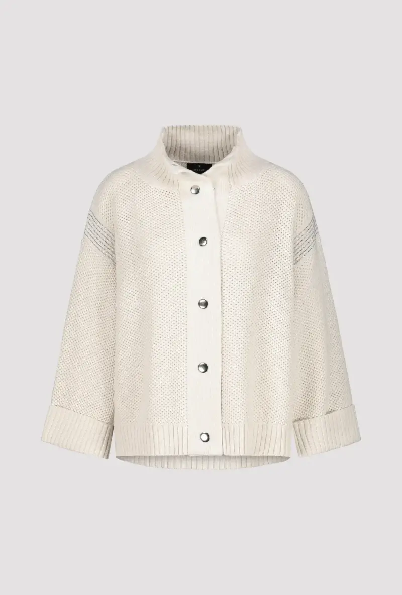 Monari Strickjacke Mit Wabenmuster