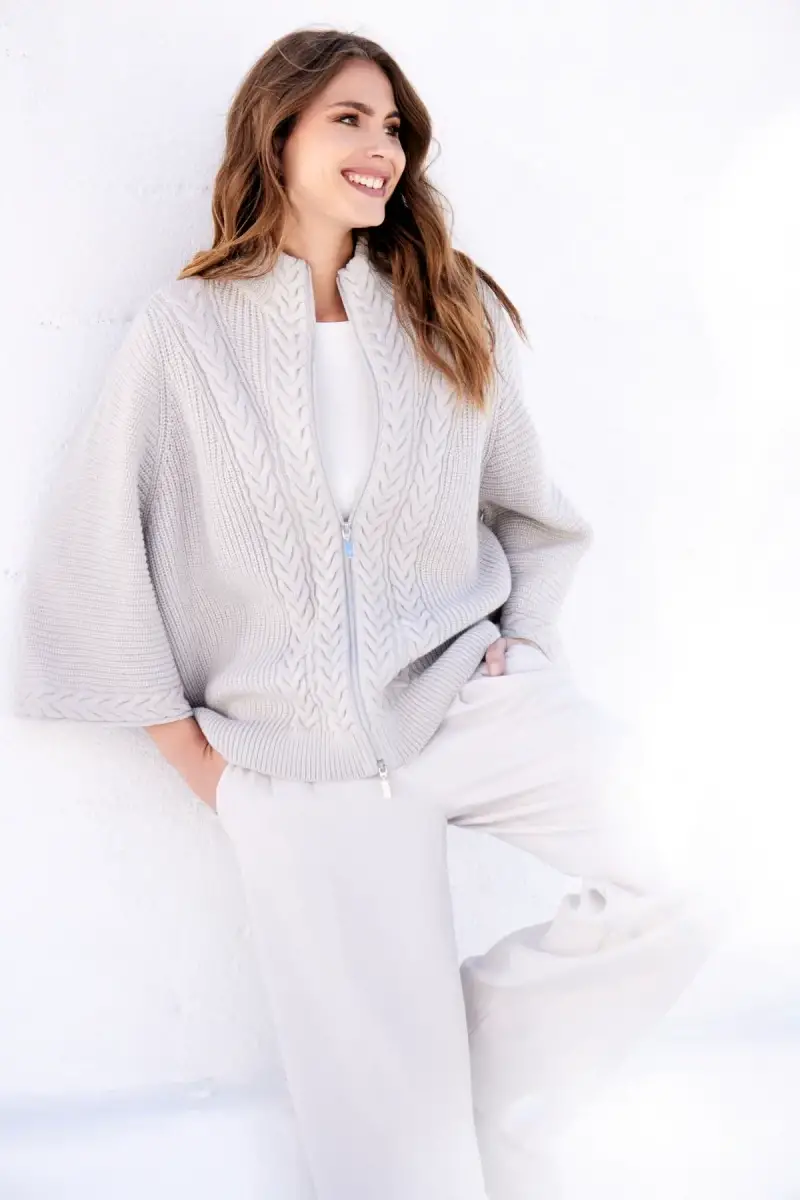 Monari Strickjacke mit weiten Ärmeln