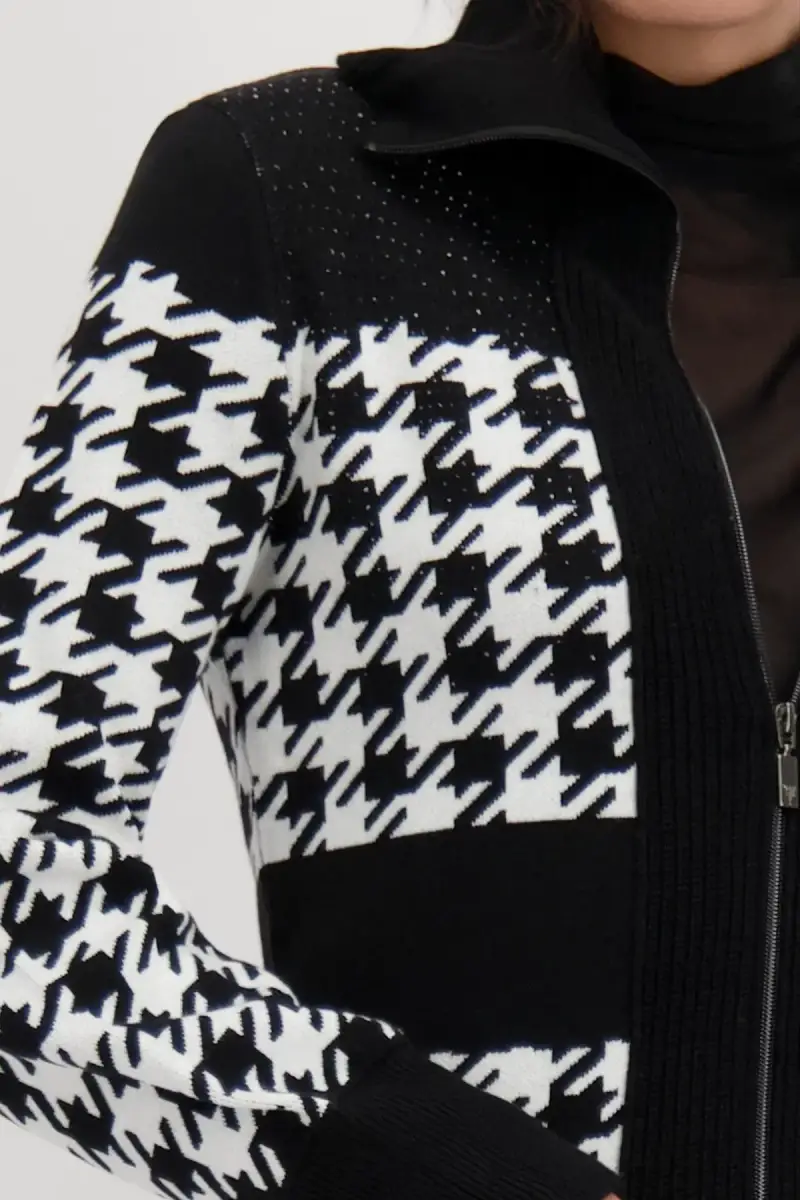 Monari Strickmantel Mit Troyerkragen