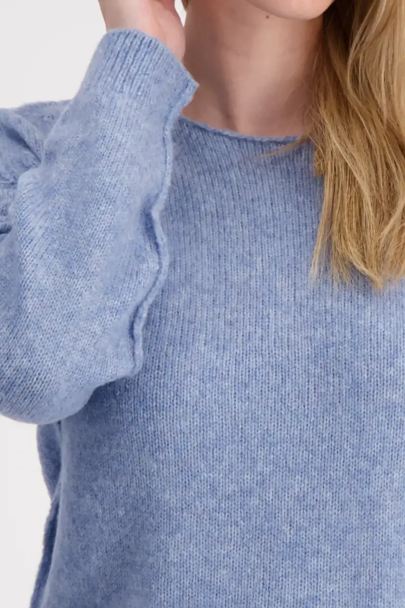 Monari Strickpullover Mit Außennähten