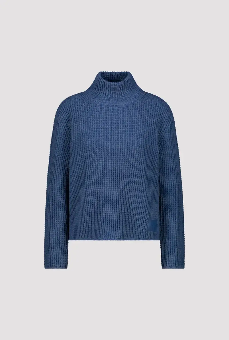 Monari Strickpullover Mit Stehkragen