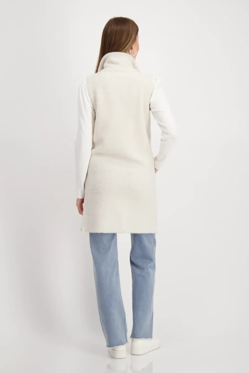 Monari Strickweste Mit Lurex