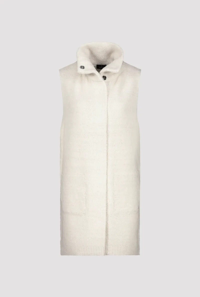 Monari Strickweste Mit Lurex