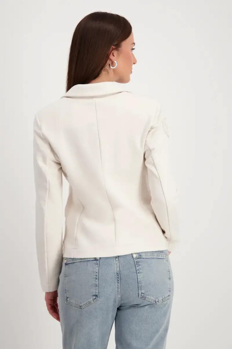 Monari Sweatblazer Mit Reverskragen