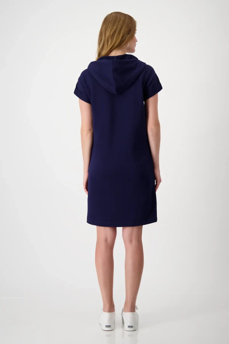 Monari Sweatkleid Mit Kapuze