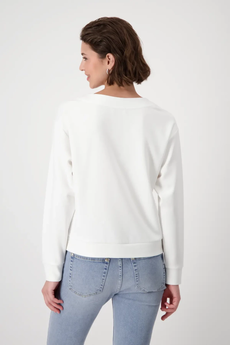 Monari Sweatshirt Mit Schrift