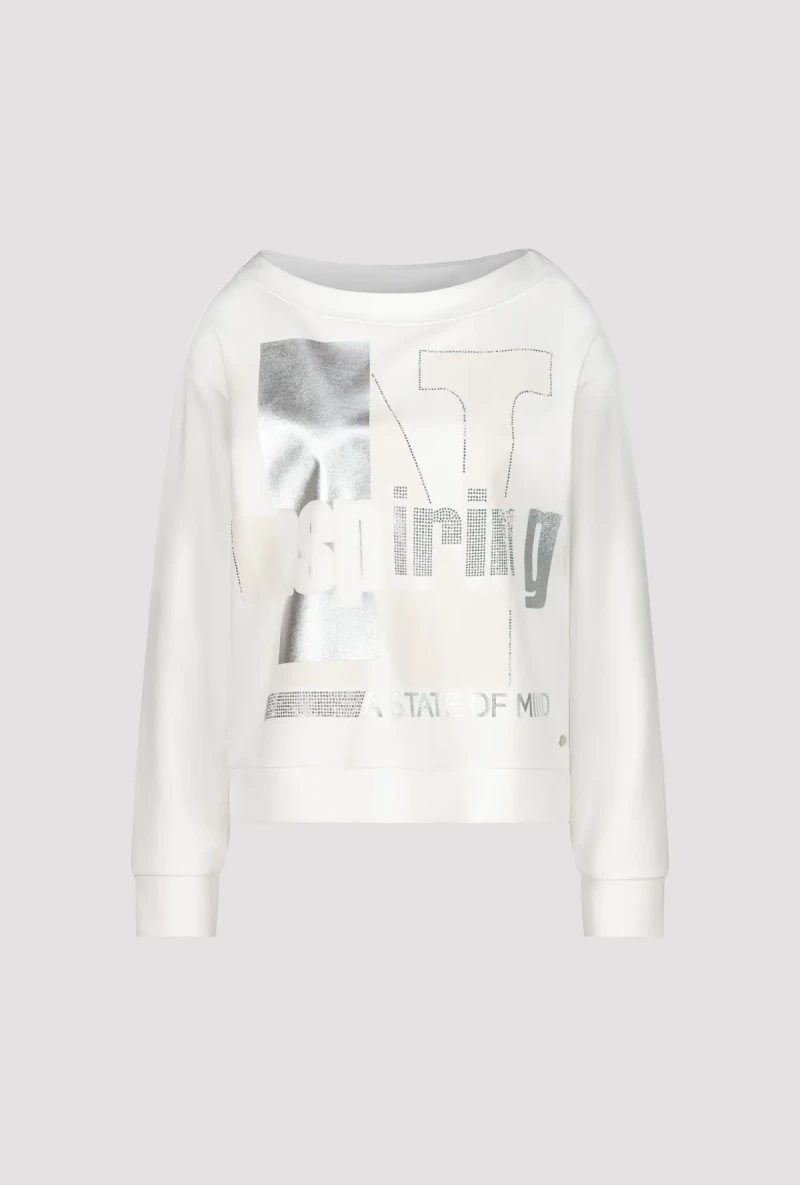 Monari Sweatshirt Mit Schrift