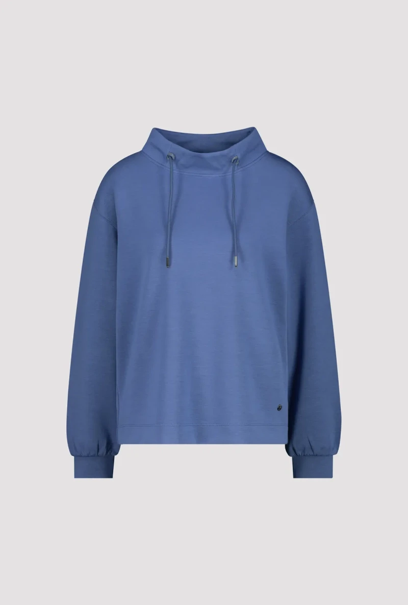 Monari Sweatshirt Mit Stehkragen