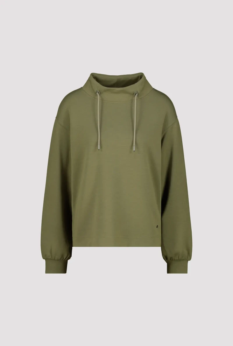 Monari Sweatshirt Mit Stehkragen