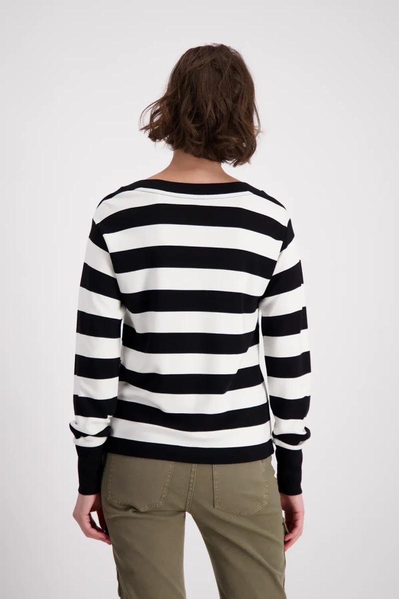 Monari Sweatshirt Mit Tonigen Pailletten