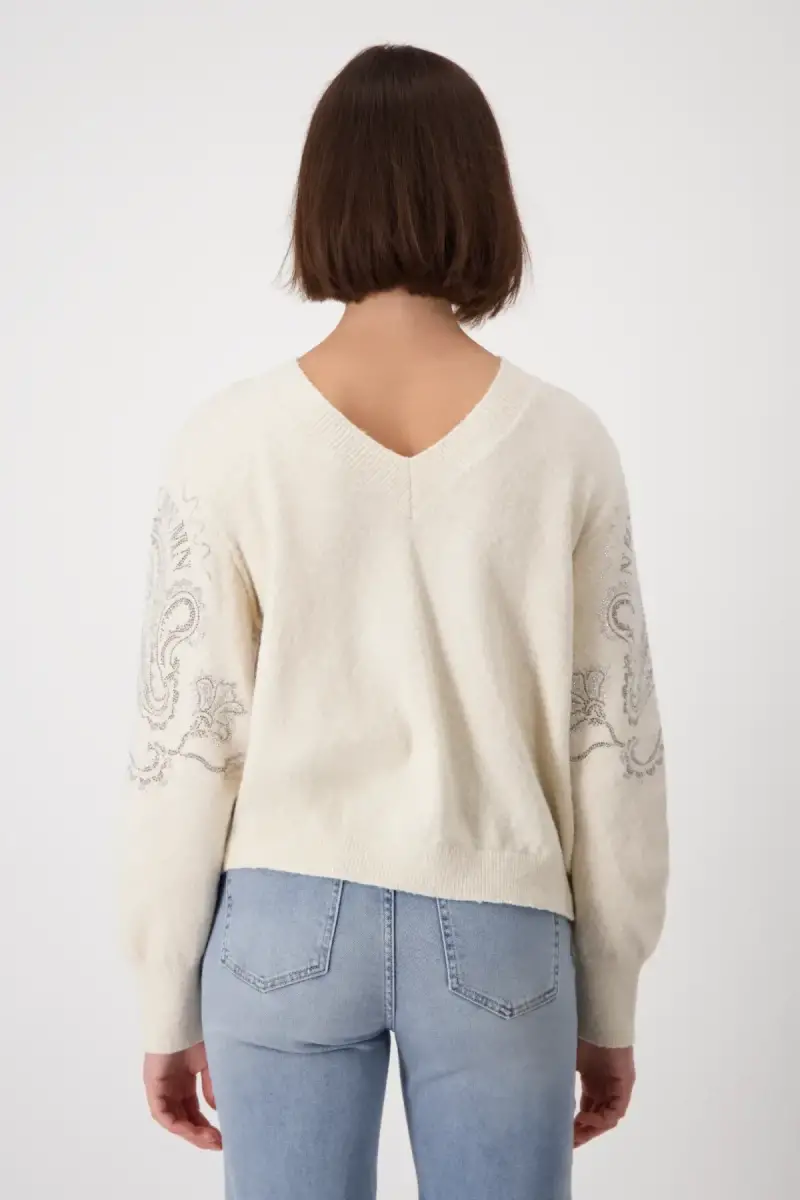 Monari Wendepullover Mit Schmuck