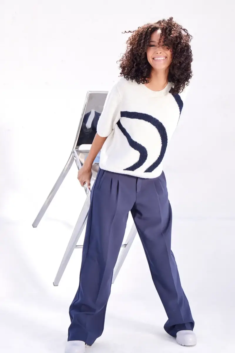 Monari Wide Leg Hose