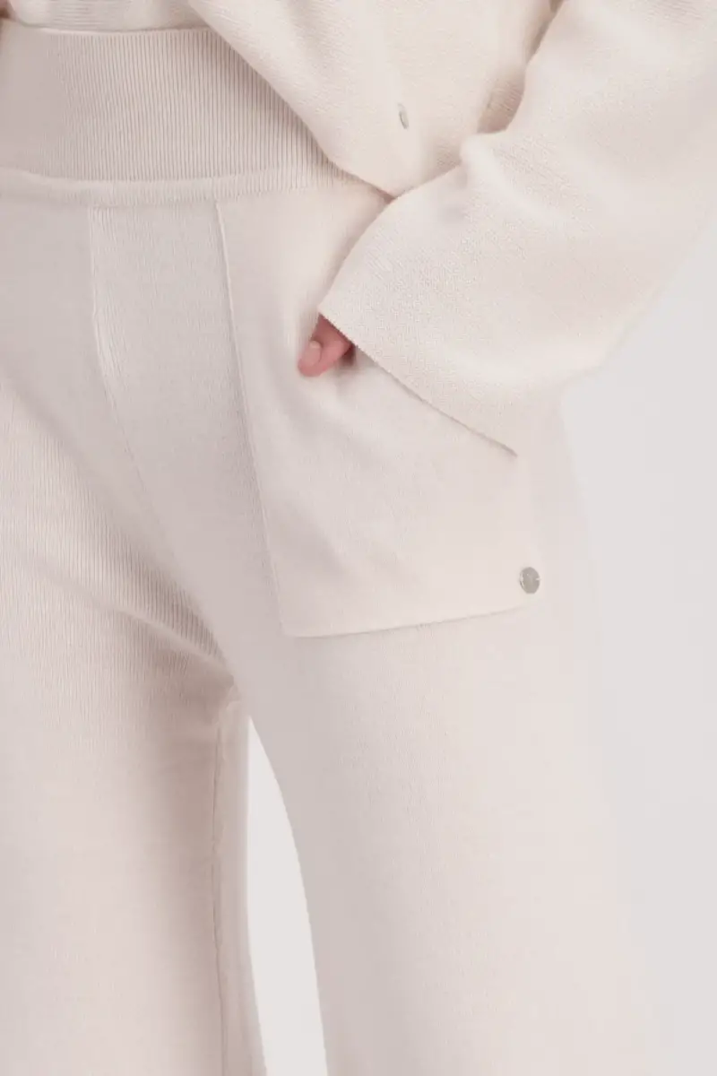 Monari Wide Leg Strickhose