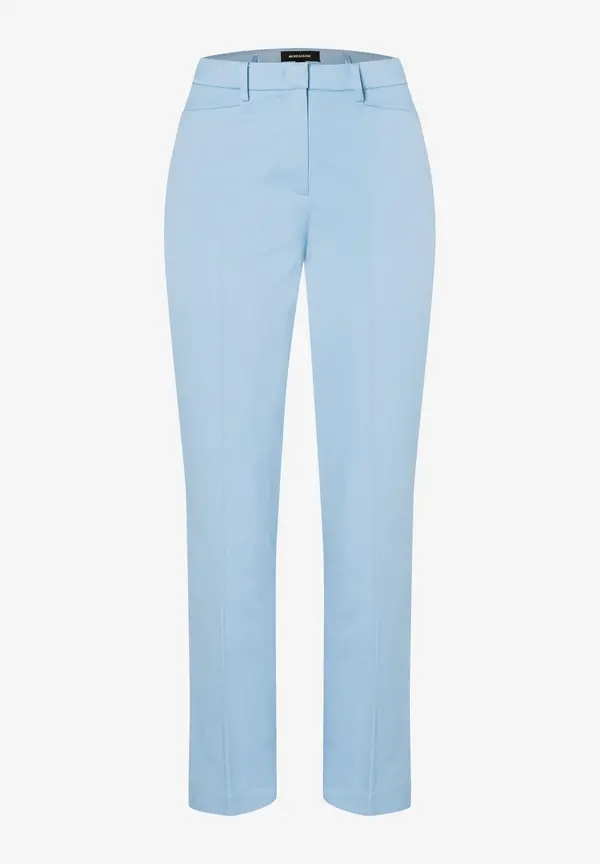 More & More Anzughose Mit Feiner Struktur, Hellblau, Frühjahrs-Kollektion