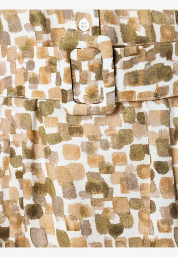 More & More ärmelloses Hemdblusenkleid, Tupfen-Print, Sommer-Kollektion