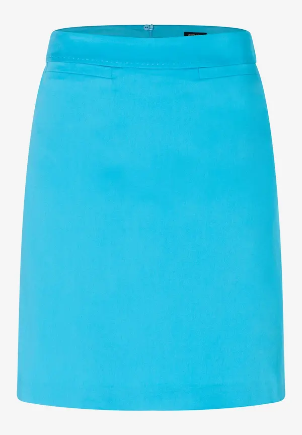 More & More Baumwoll-Satin Rock, Türkis, Frühjahrs-Kollektion