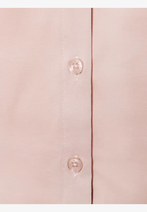 More & More Baumwoll/Stretch Bluse, Powder Rose, Sommer-Kollektion