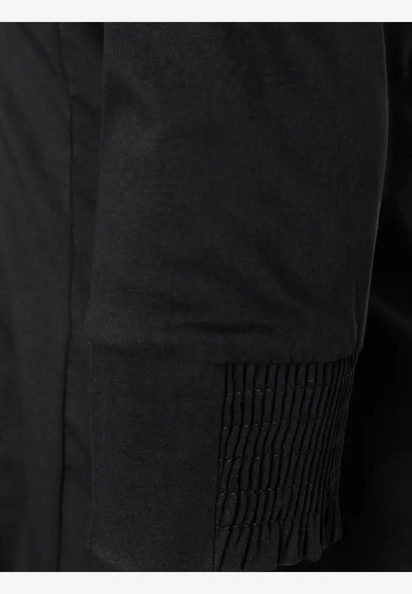 More & More Baumwoll/Stretch Bluse, Schwarz, Sommer-Kollektion