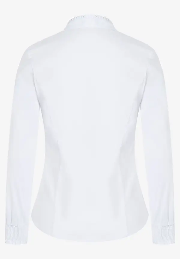 More & More Baumwoll/Stretch Bluse, Weiß, Sommer-Kollektion