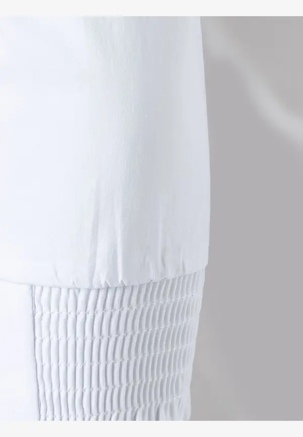 More & More Baumwoll/Stretch Bluse, Weiß, Sommer-Kollektion