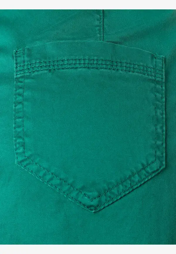 More & More Baumwoll/Stretch Rock, Summergarden Green, Sommer-Kollektion