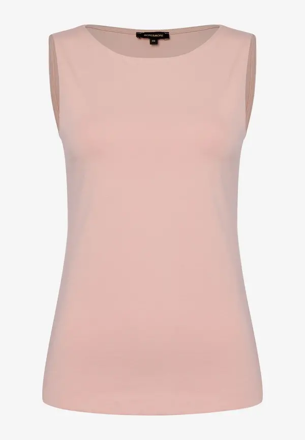 More & More Baumwoll/Stretch Top, Powder Rose, Sommer-Kollektion