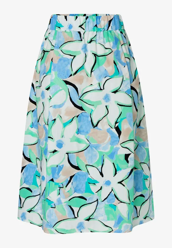 More & More Baumwollrock, Blumenprint, Frühjahrs-Kollektion