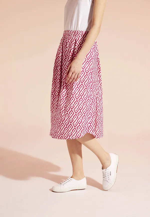 More & More Baumwollrock, Graphischer Print, Sommer-Kollektion