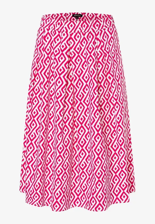 More & More Baumwollrock, Graphischer Print, Sommer-Kollektion