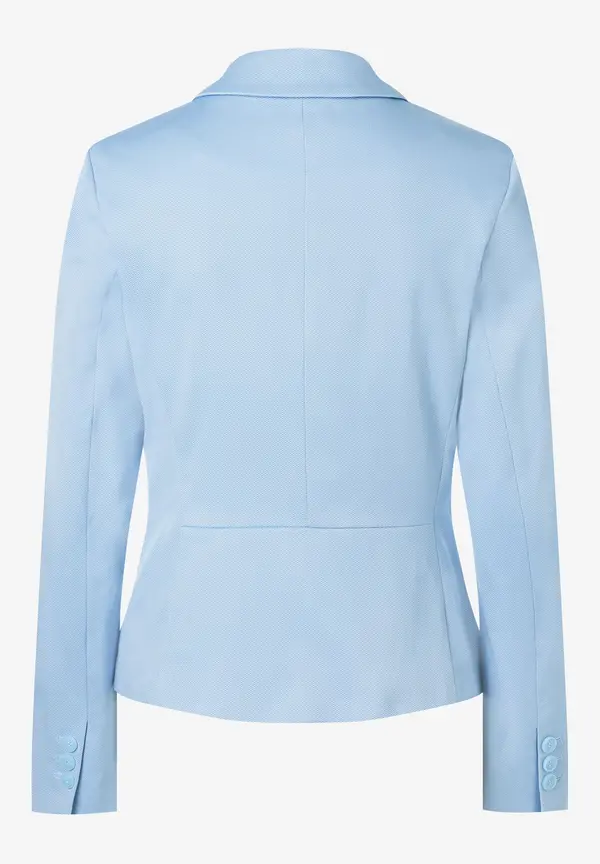 More & More Blazer Mit Feiner Struktur, Hellblau, Frühjahrs-Kollektion