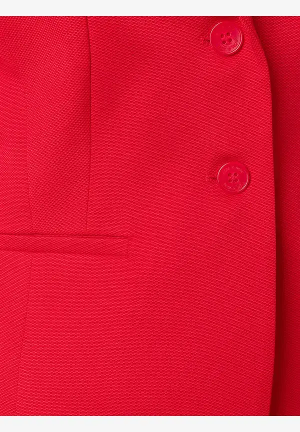 More & More Blazer Mit Feiner Struktur, Rot, Frühjahrs-Kollektion