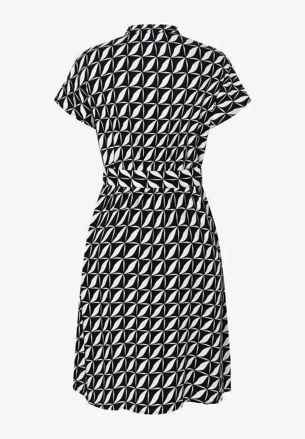 More & More Blusenkleid, Grafischer Print, Sommer-Kollektion