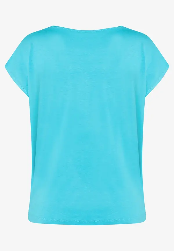 More & More Blusenshirt, Abstrakter Flowerprint, Frühjahrs-Kollektion