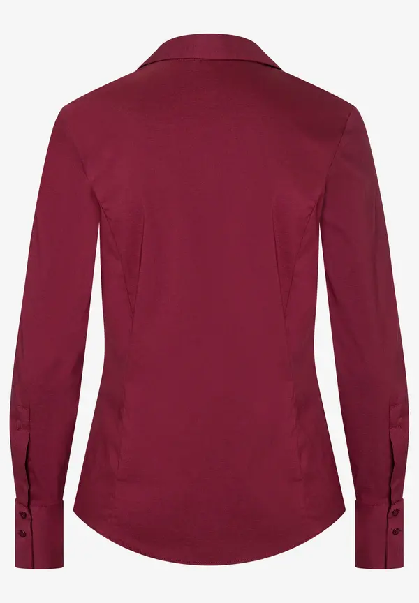 More & More Businessbluse BILLA, Bordeaux, Herbst-Kollektion