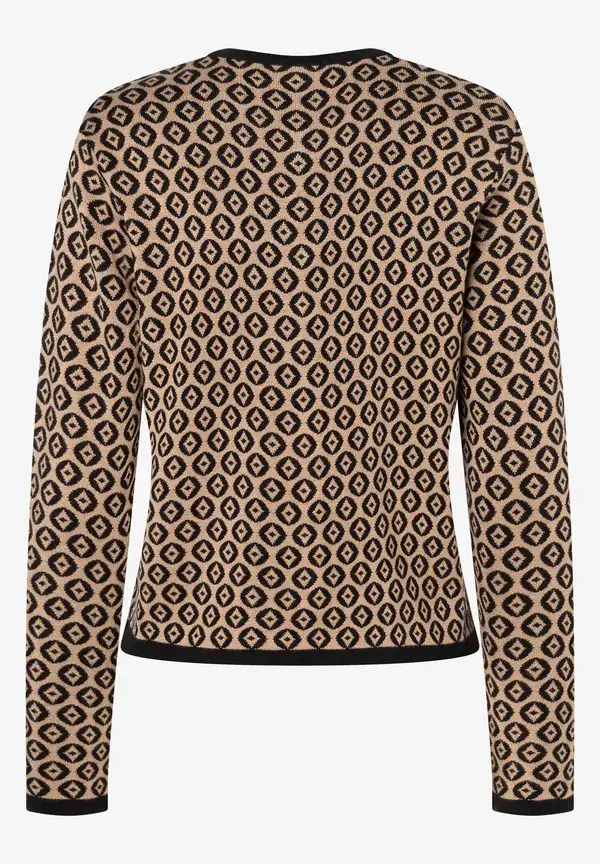 More & More Cardigan Mit Jacquardmuster, Herbst-Kollektion