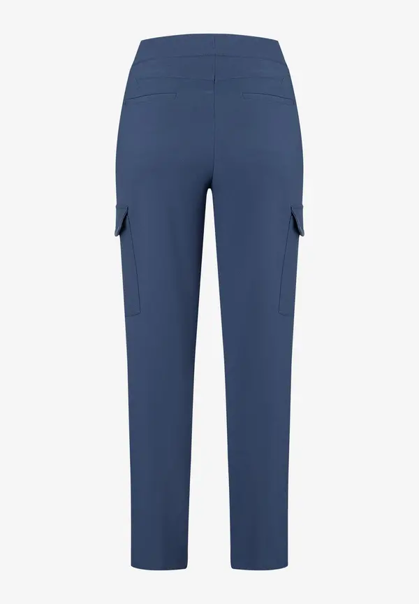 More & More Cargohose, Estate Blue, Frühjahrs-Kollektion