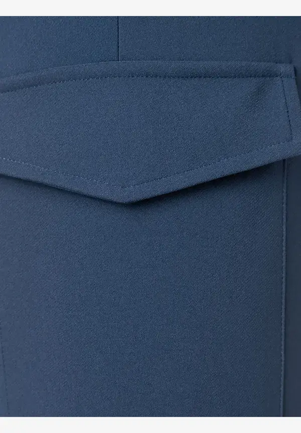 More & More Cargohose, Estate Blue, Frühjahrs-Kollektion