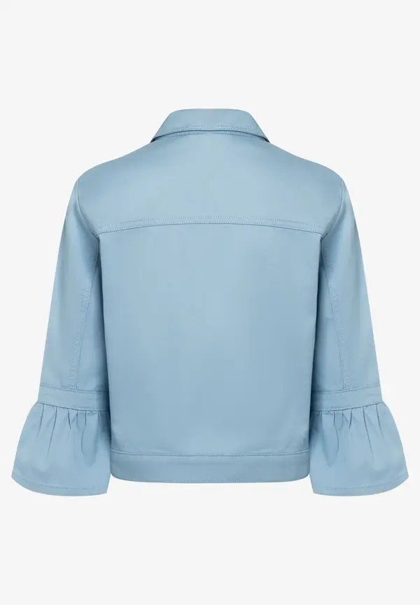 More & More Colored Denim Jacke, Light Skyblue, Frühjahrs-Kollektion