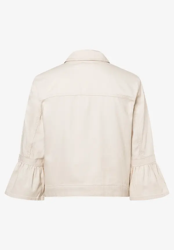 More & More Colored Denim Jacke, Sand, Sommer-Kollektion