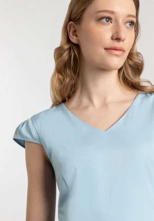 More & More Etuikleid, Light Skyblue, Frühjahrs-Kollektion