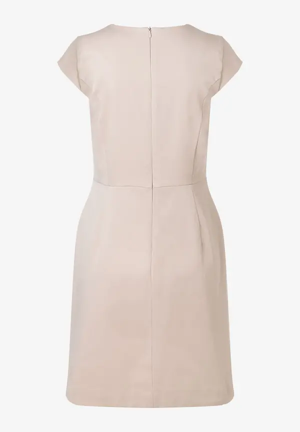 More & More Etuikleid Mit Feiner Struktur, Beige, Frühjahrs-Kollektion