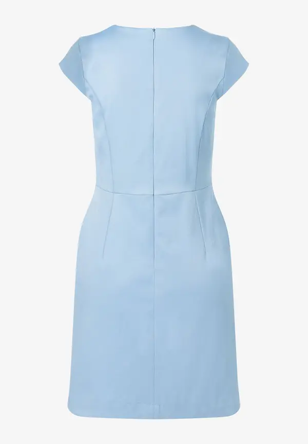 More & More Etuikleid Mit Feiner Struktur, Hellblau, Frühjahrs-Kollektion