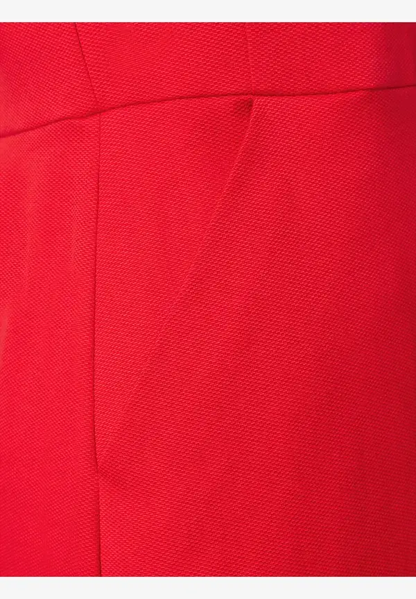 More & More Etuikleid Mit Feiner Struktur, Rot, Frühjahrs-Kollektion