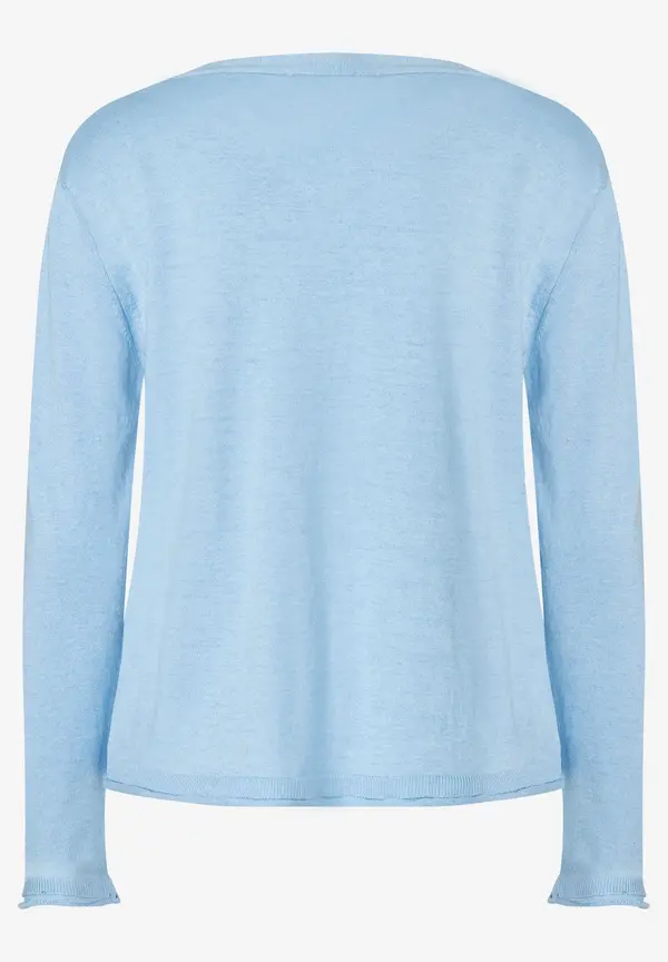 More & More Feinstrick-Pullover Mit Kaschmir, Hellblau, Frühjahrs-Kollektion