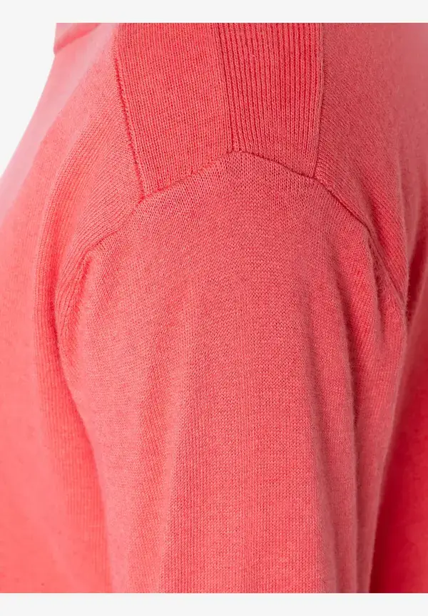 More & More Feinstrick-Pullover Mit Kaschmir, Milky Red, Frühjahrs-Kollektion